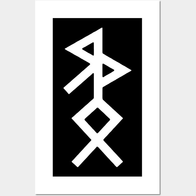 THOR BIND RUNE  - Magic Spell Bind Rune Wall Art by SALENTOmadness